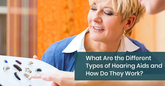 Different types of hearing aids